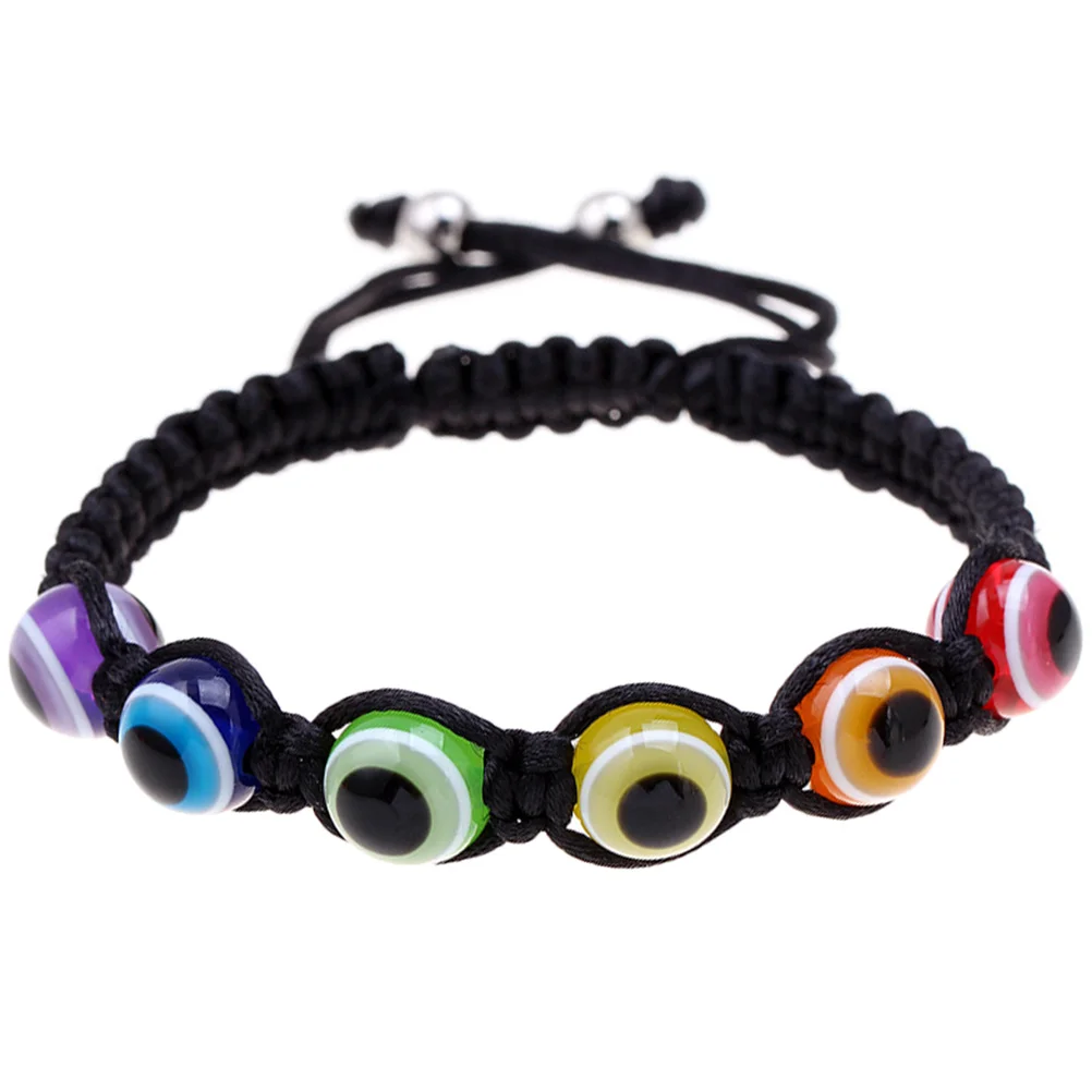 Resin Beads Evil Eye Beaded Bracelets Bangle Decoration Eyes Jewelry Woven Wrist Chain Men Ornament
Resin Beads Evil Eye Beaded Bracelets Bangle Decoration Eyes Jewelry Woven Wrist Chain Men Ornament