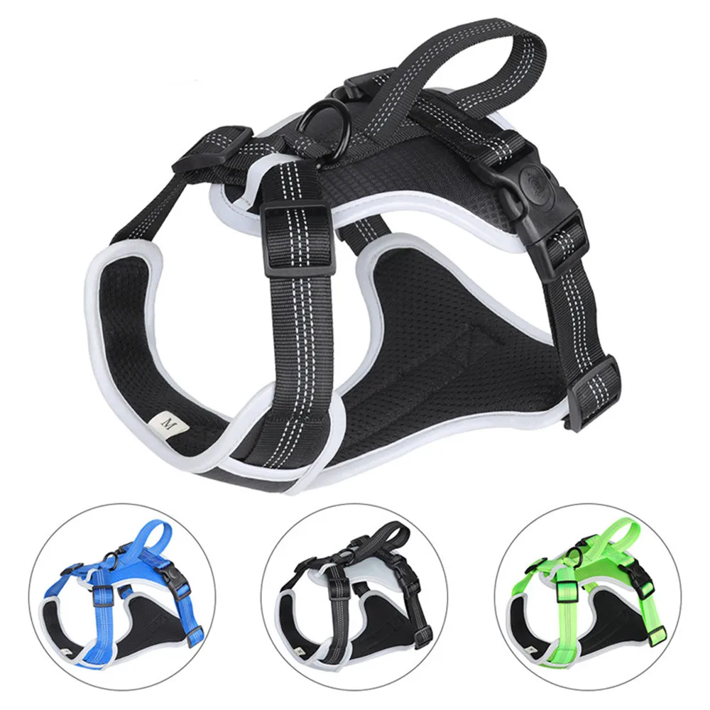 Quick Release Dog Harness No Pull Reflective Breakaway Oxford Pet Harness Vest For Medium To Large Dogs Pet Accessories Items
Quick Release Dog Harness No Pull Reflective Breakaway Oxford Pet Harness Vest For Medium To Large Dogs Pet Accessories Items