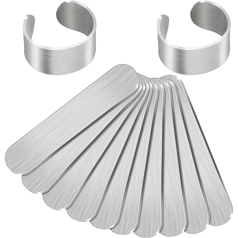 12 Pieces Metal Stamping Blanks Aluminum Rings Blanks 0.47X2.24 Inch Bending Blanks Rings Blanks for DIY Jewelry Making
12 Pieces Metal Stamping Blanks Aluminum Rings Blanks 0.47X2.24 Inch Bending Blanks Rings Blanks for DIY Jewelry Making