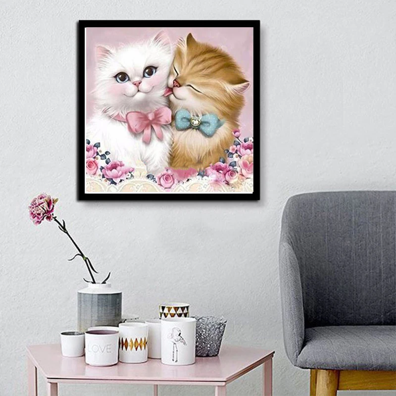5D DIY Diamond Painting Cross Stitch Embroidery Cross Crafts Stitch Kit Home Wedding Decor Diamond Painting Tools Lovely Cat
5D DIY Diamond Painting Cross Stitch Embroidery Cross Crafts Stitch Kit Home Wedding Decor Diamond Painting Tools Lovely Cat