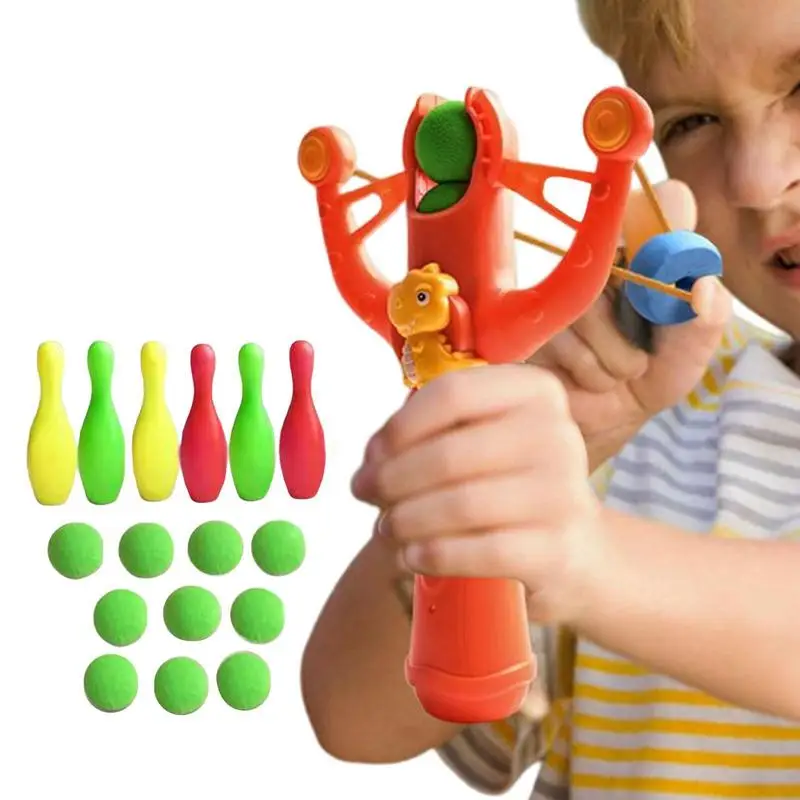 Пенопластовые шарики динозавр игра с 10 шт. пенопластовый шар Детская стрельба строп выстрел Новинка развлечения игрушки для 
Пенопластовые шарики динозавр игра с 10 шт. пенопластовый шар Детская стрельба строп выстрел Новинка развлечения игрушки для