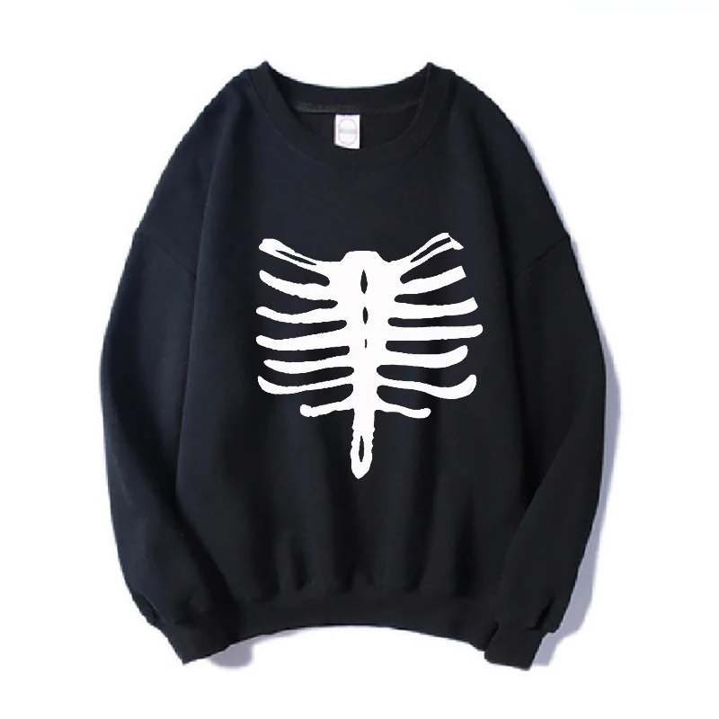 Y2K Spring and Autumn Women's Fashion Long Sleeve Round Neck Sweatshirt Harajuku Cotton Pullover Retro Skeleton Print
Y2K Spring and Autumn Women's Fashion Long Sleeve Round Neck Sweatshirt Harajuku Cotton Pullover Retro Skeleton Print