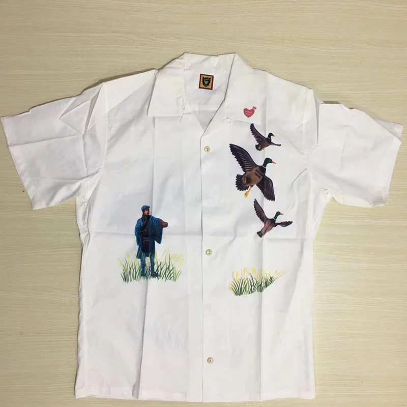 Human Made Casual Shirt Duck Eagle Men Women 1:1 Short Sleeve HUMAN MADE Oversize Shirt
Human Made Casual Shirt Duck Eagle Men Women 1:1 Short Sleeve HUMAN MADE Oversize Shirt