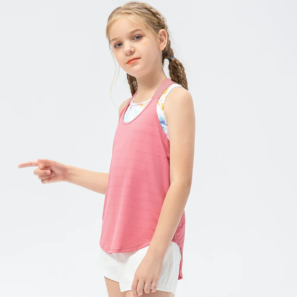 Kid Girls Sweet Summer 2in1 Tie Dye Sports Casual Vest Kids Mesh Running Workout Dance Tank Top Teens Fitness Sleeveless Outfits 
Kid Girls Sweet Summer 2in1 Tie Dye Sports Casual Vest Kids Mesh Running Workout Dance Tank Top Teens Fitness Sleeveless Outfits
