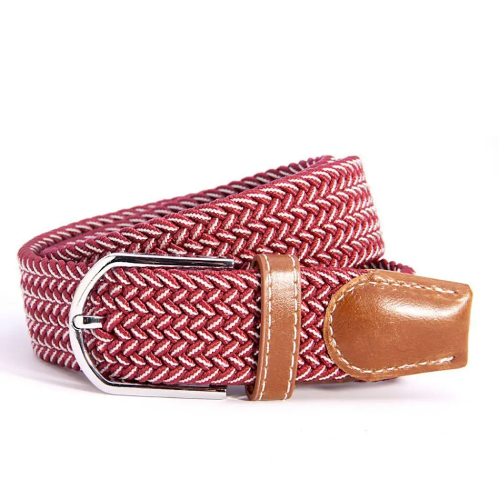 Hot Colors Men Women Casual Knitted pin buckle Belt Woven Canvas Elastic Stretch Belts Plain Webbing fashion 
Hot Colors Men Women Casual Knitted pin buckle Belt Woven Canvas Elastic Stretch Belts Plain Webbing fashion
