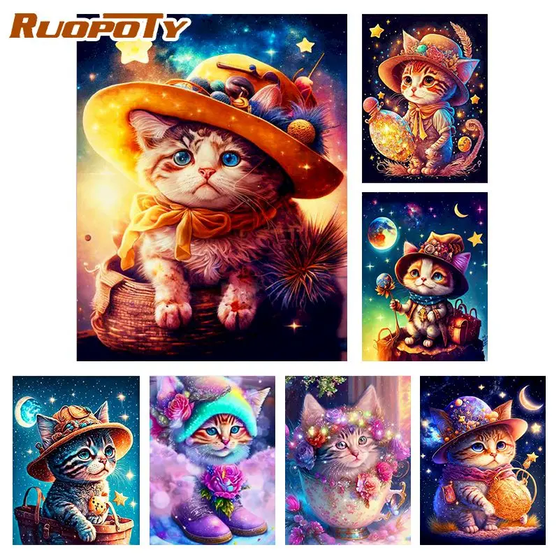 RUOPOTY Diy Painting By Numbers Cute Cats 40X50CM With Frame Painting By Number Animal Painting Unique Gift
RUOPOTY Diy Painting By Numbers Cute Cats 40X50CM With Frame Painting By Number Animal Painting Unique Gift