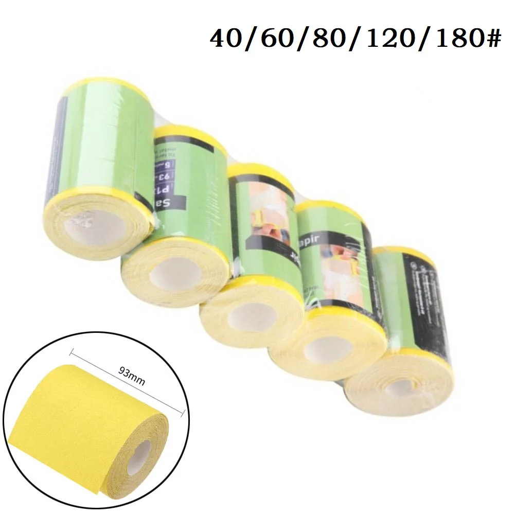 5M Fast Sandpaper Yellow Aluminium Oxide Sanding Roll Abrasive Tool Grit 40-180# Metalwork Hand Abrasive Tool
5M Fast Sandpaper Yellow Aluminium Oxide Sanding Roll Abrasive Tool Grit 40-180# Metalwork Hand Abrasive Tool