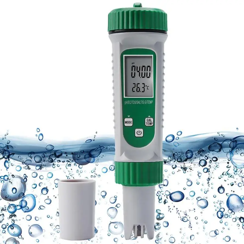 Цифровой тестер воды TDS, многофункциональный цифровой тестер воды с высокой точностью и быстрым ответом, надежные тестовые принадлежности
Цифровой тестер воды TDS, многофункциональный цифровой тестер воды с высокой точностью и быстрым ответом, надежные тестовые принадлежности