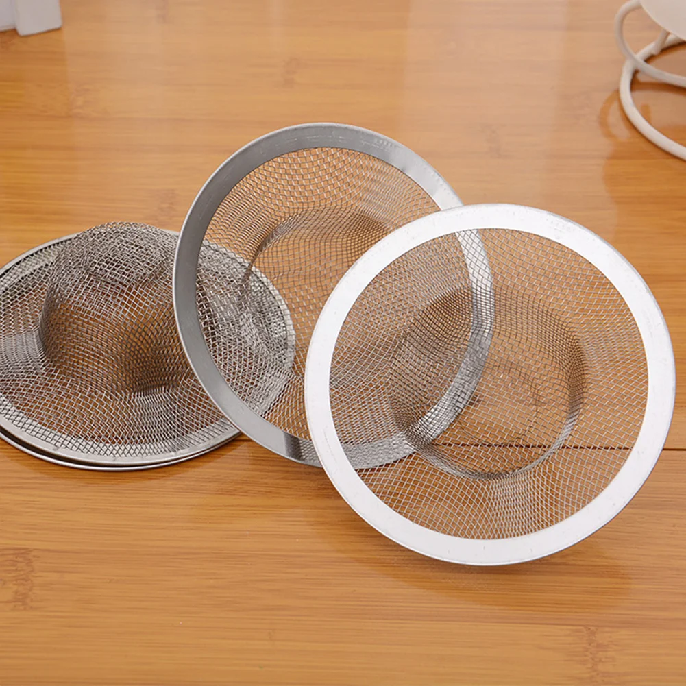 Kitchen Sink Strainer Stainless-Steel Flume Filter Mesh Trap Bathtub Wash Basin Sundries Drain Hole Strainer Kitchen Gadget New
Kitchen Sink Strainer Stainless-Steel Flume Filter Mesh Trap Bathtub Wash Basin Sundries Drain Hole Strainer Kitchen Gadget New