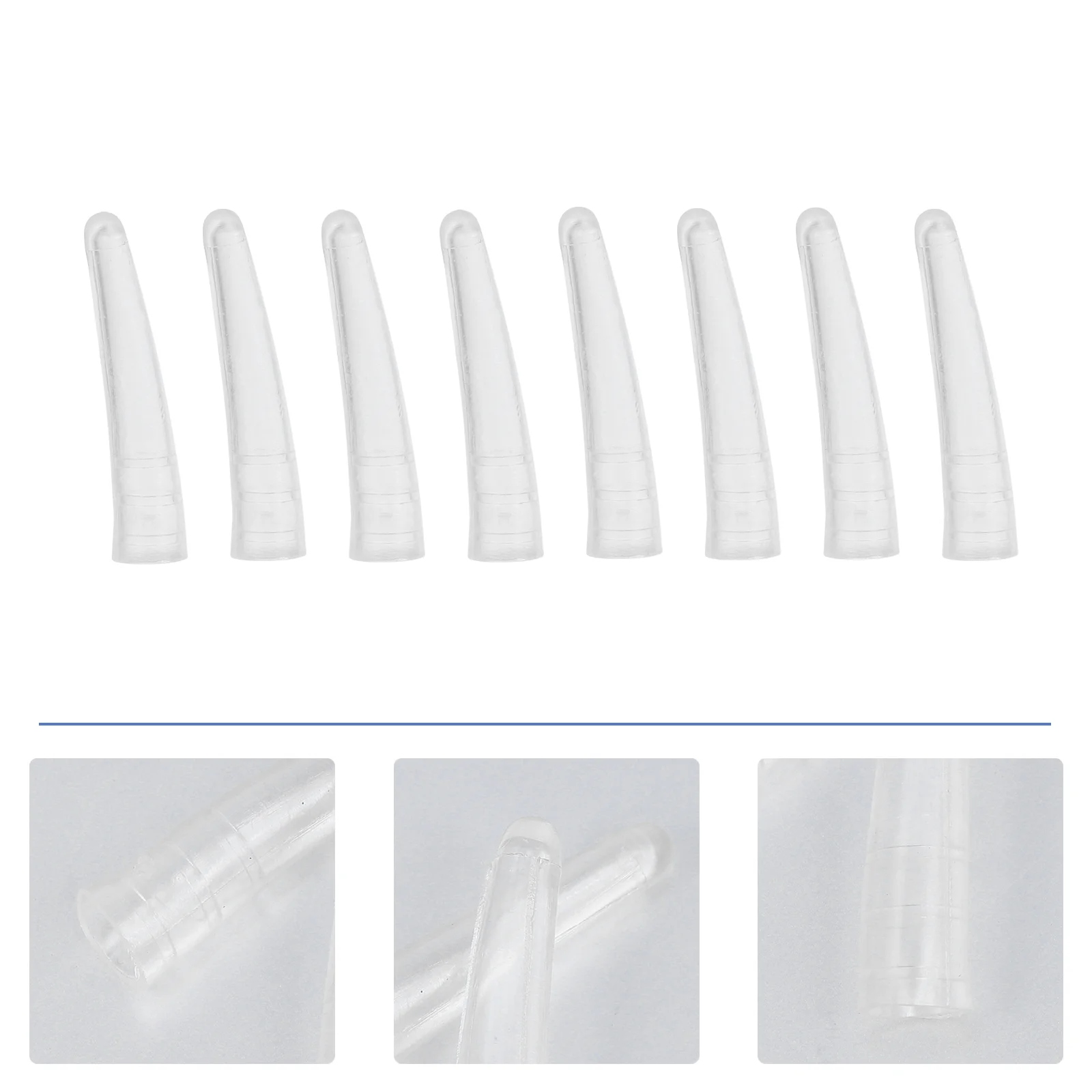 100 Pcs Nail Tweezers Clip Protective Headgear Dead Skin Cover Protector Environmental Soft Silicone Nipper Replacement
100 Pcs Nail Tweezers Clip Protective Headgear Dead Skin Cover Protector Environmental Soft Silicone Nipper Replacement