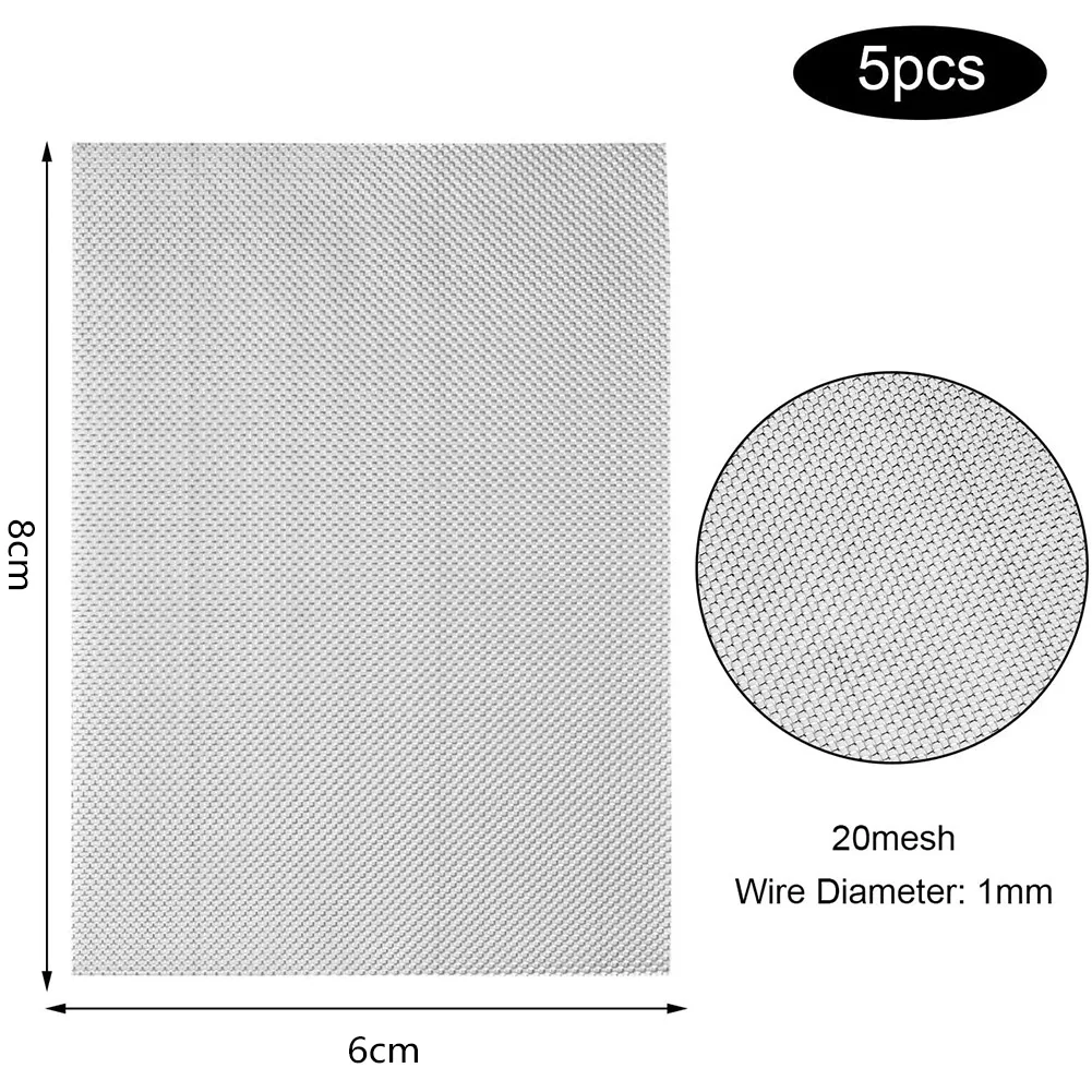 5PCS 20 Mesh Stainless Steel Woven Mesh Plant Insect Rodent Control Wire Mesh Net Multipurpose Anti Rust Home Garden Tools
5PCS 20 Mesh Stainless Steel Woven Mesh Plant Insect Rodent Control Wire Mesh Net Multipurpose Anti Rust Home Garden Tools