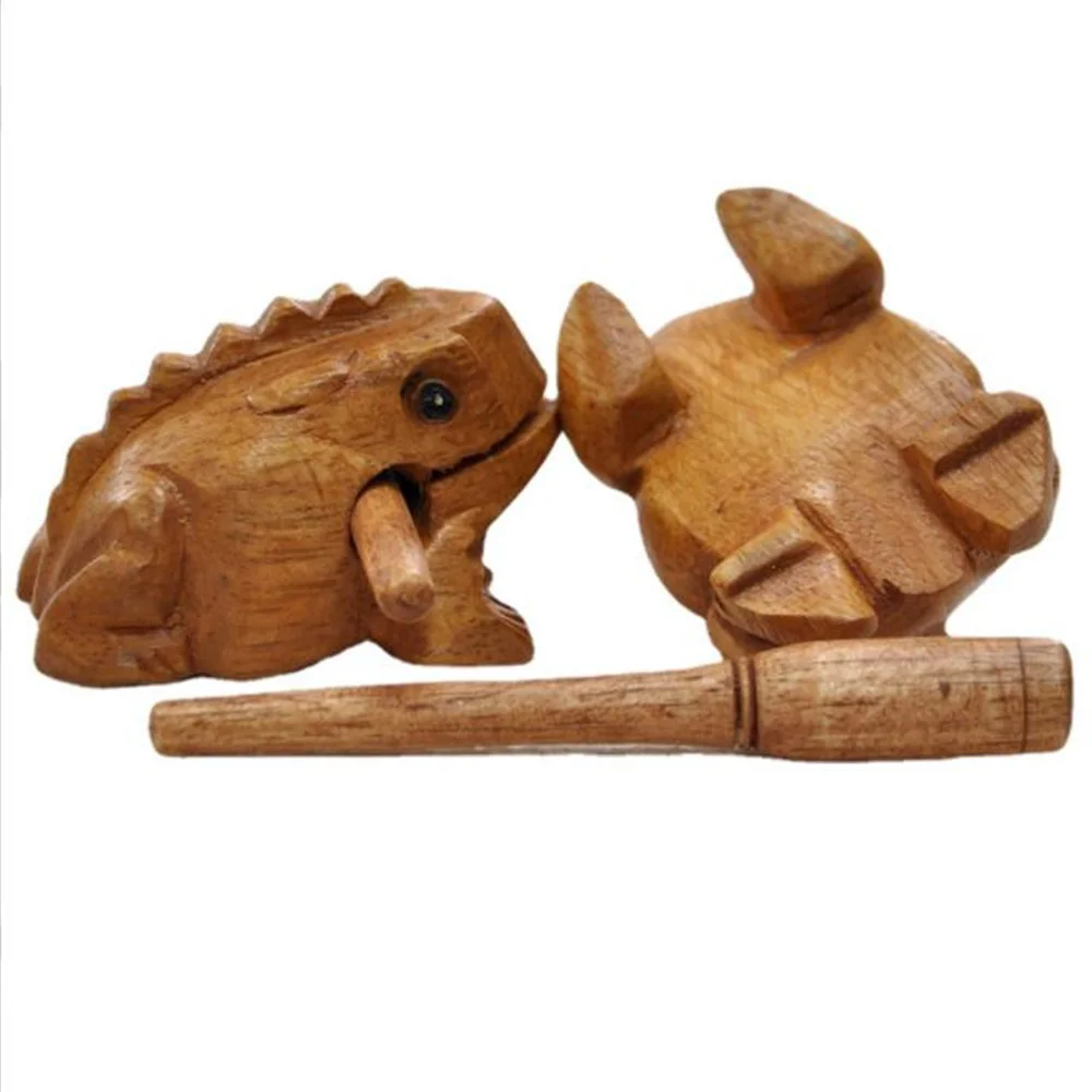 Diy Frog Shape Wooden Block Figurines Percussion Musical Instrument Home Office Lucky Craft Decoration Fortune Symbol Art E030
Diy Frog Shape Wooden Block Figurines Percussion Musical Instrument Home Office Lucky Craft Decoration Fortune Symbol Art E030