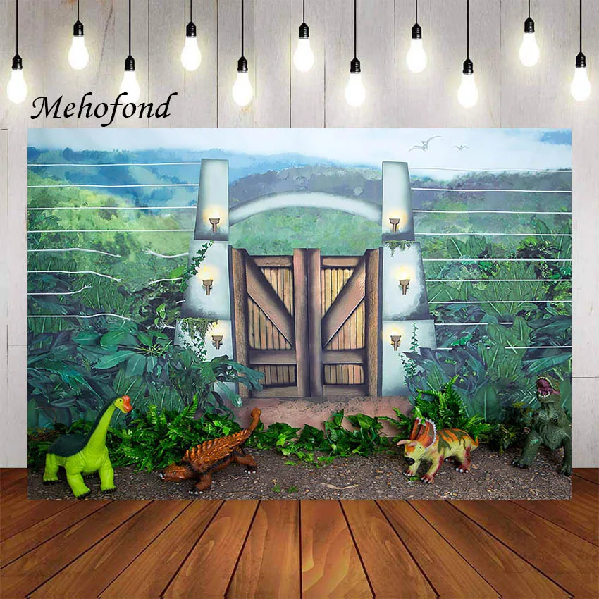 Фон для фотосъемки Mehofond динозавр Рор Юрского периода тропические джунгли сафари детская вечеринка на день рождения Фотостудия 
Фон для фотосъемки Mehofond динозавр Рор Юрского периода тропические джунгли сафари детская вечеринка на день рождения Фотостудия