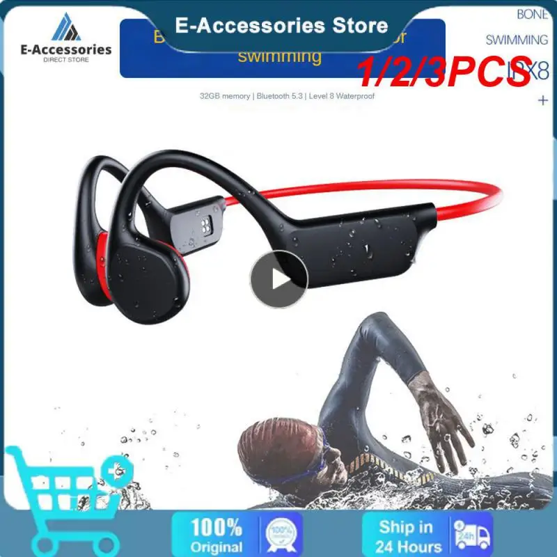 1/2/3PCS Bone Conduction Earphones Wireless IPX8 Waterproof MP3 Player Hifi Ear-hook Headphone With Mic Headset For
1/2/3PCS Bone Conduction Earphones Wireless IPX8 Waterproof MP3 Player Hifi Ear-hook Headphone With Mic Headset For