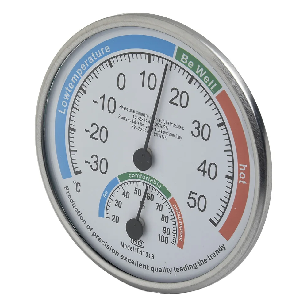 Thermometer Hygrometer Thermo Analog Humidity Indoor Climate Control Home Office Outdoor Garden Restaurant Measuring Tool
Thermometer Hygrometer Thermo Analog Humidity Indoor Climate Control Home Office Outdoor Garden Restaurant Measuring Tool