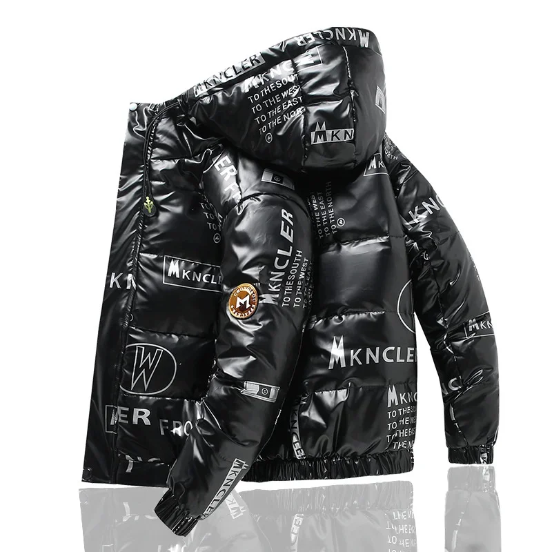 White Duck Down Jacket Men's Winter Fashion Casual Short Coat Shiny Hooded Windbreaker Youth Men Outwear Down Coat Male
White Duck Down Jacket Men's Winter Fashion Casual Short Coat Shiny Hooded Windbreaker Youth Men Outwear Down Coat Male