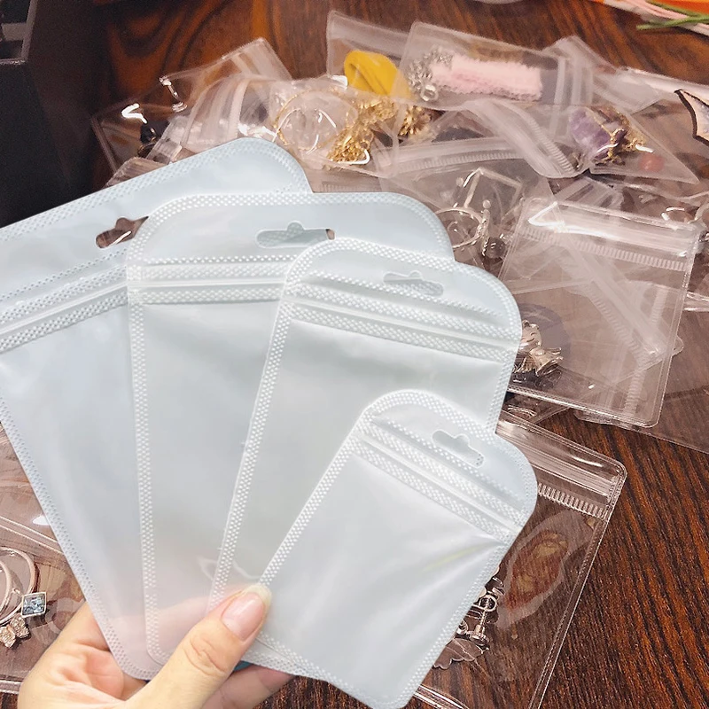 50pcs Transparent Self Sealing Bags Hang Pouch Thicken OPP Bags for DIY Jewelry Retail Display Packaging Storage Zip Bag
50pcs Transparent Self Sealing Bags Hang Pouch Thicken OPP Bags for DIY Jewelry Retail Display Packaging Storage Zip Bag