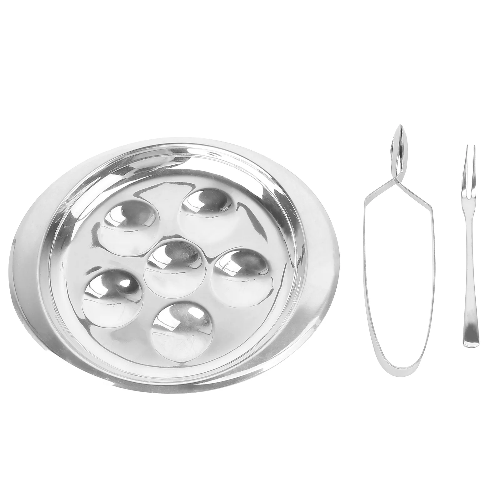 Escargot Dish Snail Plate Tongs Baking Serving Set Steel Stainless Kitchen Plates Seafood Oyster Forkstray Cooking Dining Fork
Escargot Dish Snail Plate Tongs Baking Serving Set Steel Stainless Kitchen Plates Seafood Oyster Forkstray Cooking Dining Fork
