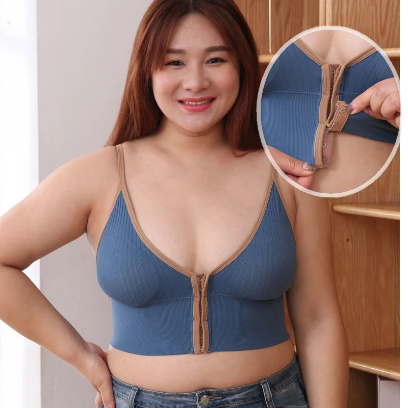 Big Size Sport Bra Push Up Lingerie Padded Tops Women Front Buckle Fitness Vest Femme Tank Top Sexy Bras Running Underwear
Big Size Sport Bra Push Up Lingerie Padded Tops Women Front Buckle Fitness Vest Femme Tank Top Sexy Bras Running Underwear
