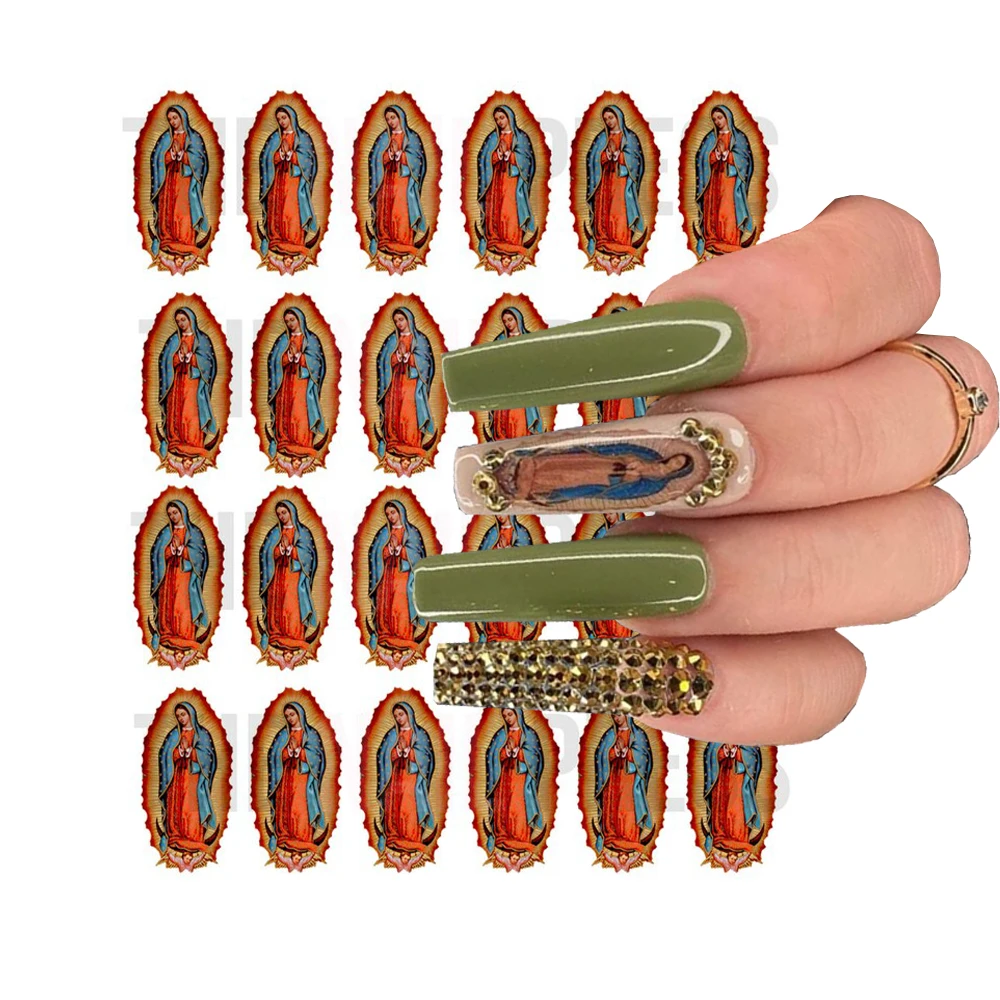 Western-Style Angel Nail Art Sticker 1Sheet Tattoo&Nail Accessories Water Transfer Decal Tool 3D Self-Adhesive Nail art Slider+7
Western-Style Angel Nail Art Sticker 1Sheet Tattoo&Nail Accessories Water Transfer Decal Tool 3D Self-Adhesive Nail art Slider+7