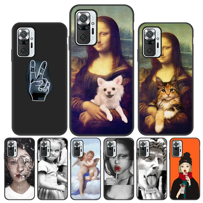 Mona Lisa Phone Case For Xiaomi Redmi Note 11 Pro 11S Case Redmi Note 9 8 7 10 Pro 10S 8T Cover For Xiaomi 11T Pro 11 Soft Funda
Mona Lisa Phone Case For Xiaomi Redmi Note 11 Pro 11S Case Redmi Note 9 8 7 10 Pro 10S 8T Cover For Xiaomi 11T Pro 11 Soft Funda