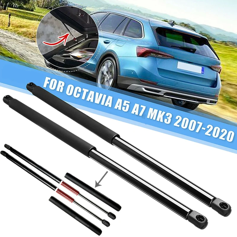 Car Rear Trunk Tailgate Boot Gas Shock Struts Support Rod with Sleeve and Spring for Skoda Octavia A5 A7 MK3 07 - 20
Car Rear Trunk Tailgate Boot Gas Shock Struts Support Rod with Sleeve and Spring for Skoda Octavia A5 A7 MK3 07 - 20