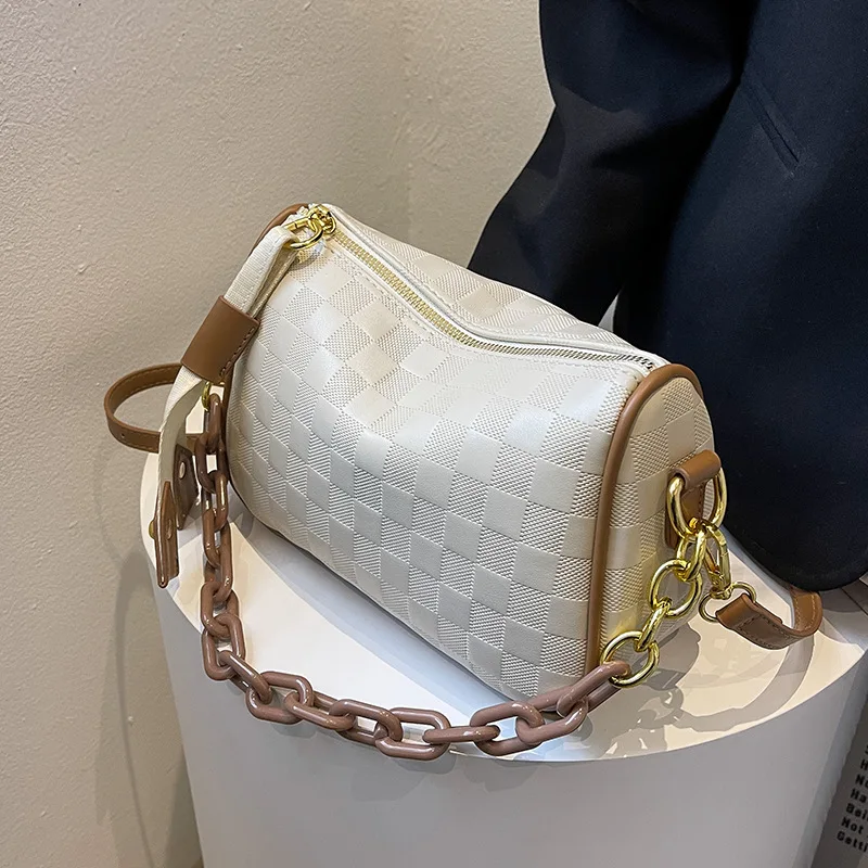 2022 High Quality PU Leather Chain Crossbody Bags For Women Lady Handbags Designer Shoulder Bag Sac Main Femme Shoulder Purses
2022 High Quality PU Leather Chain Crossbody Bags For Women Lady Handbags Designer Shoulder Bag Sac Main Femme Shoulder Purses