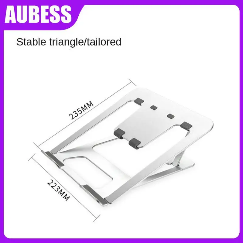 Aluminum Alloy Notebook Bracket Multifunctional Cooling Stand Non-slip Adjustadle Computer Cooling Holder Bracket Stable Z18
Aluminum Alloy Notebook Bracket Multifunctional Cooling Stand Non-slip Adjustadle Computer Cooling Holder Bracket Stable Z18
