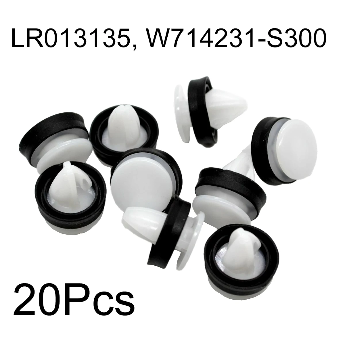 20pcs Side Molding Clips Trim Panel Retainer Fasteners For Land Rover For Ford For Range Rover W714231-S300 LR013135 Car Parts
20pcs Side Molding Clips Trim Panel Retainer Fasteners For Land Rover For Ford For Range Rover W714231-S300 LR013135 Car Parts