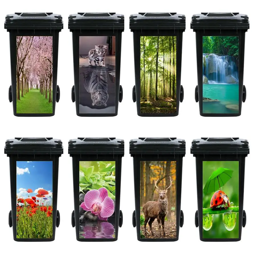 Self-adhesive PVC Trash Can Sticker Custom Size Waterproof Wallpaper Garbage Bin Renovation Cover Decal Mural For Kitchen Decor
Self-adhesive PVC Trash Can Sticker Custom Size Waterproof Wallpaper Garbage Bin Renovation Cover Decal Mural For Kitchen Decor