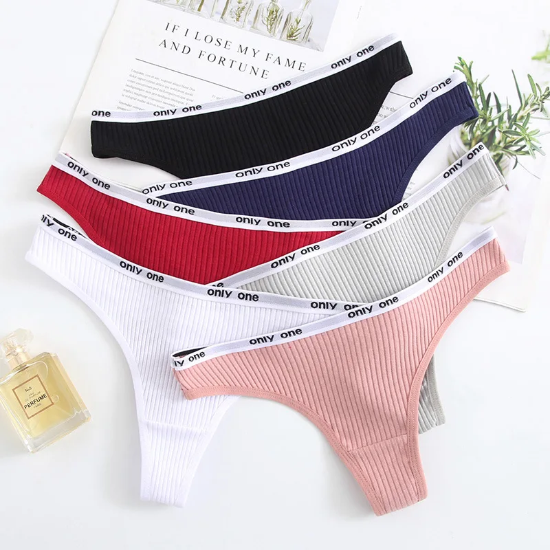 7-Color Thong New Women's Underwear Panties Cotton Sexy Thong Soft Low-waist G-String Breathable Comfortable Fashion Lingerie
7-Color Thong New Women's Underwear Panties Cotton Sexy Thong Soft Low-waist G-String Breathable Comfortable Fashion Lingerie