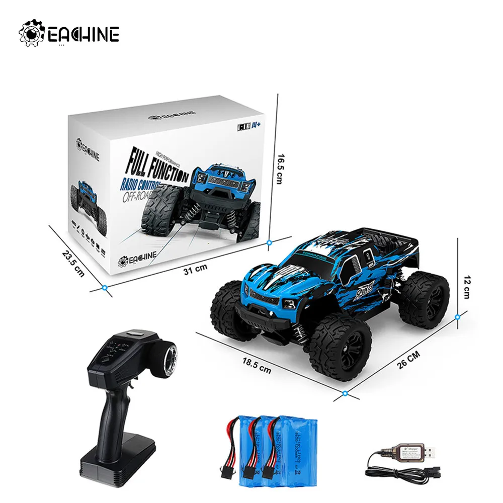 Eachine EC08 1:16 большой размер 40 км/ч Радиоуправляемый грузовик 4WD прочный гоночный автомобиль с дистанционным управлением игрушечный автомобил...
Eachine EC08 1:16 большой размер 40 км/ч Радиоуправляемый грузовик 4WD прочный гоночный автомобиль с дистанционным управлением игрушечный автомобил...