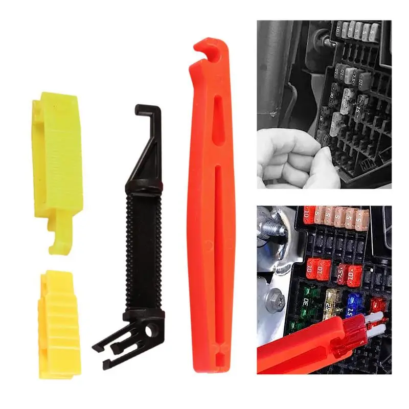 4Pcs/Set Universal Blade Fuse Puller Automobile Fuse Clip Tool Extractor Removal Security For Auto Fuse Holder Car Accessories
4Pcs/Set Universal Blade Fuse Puller Automobile Fuse Clip Tool Extractor Removal Security For Auto Fuse Holder Car Accessories