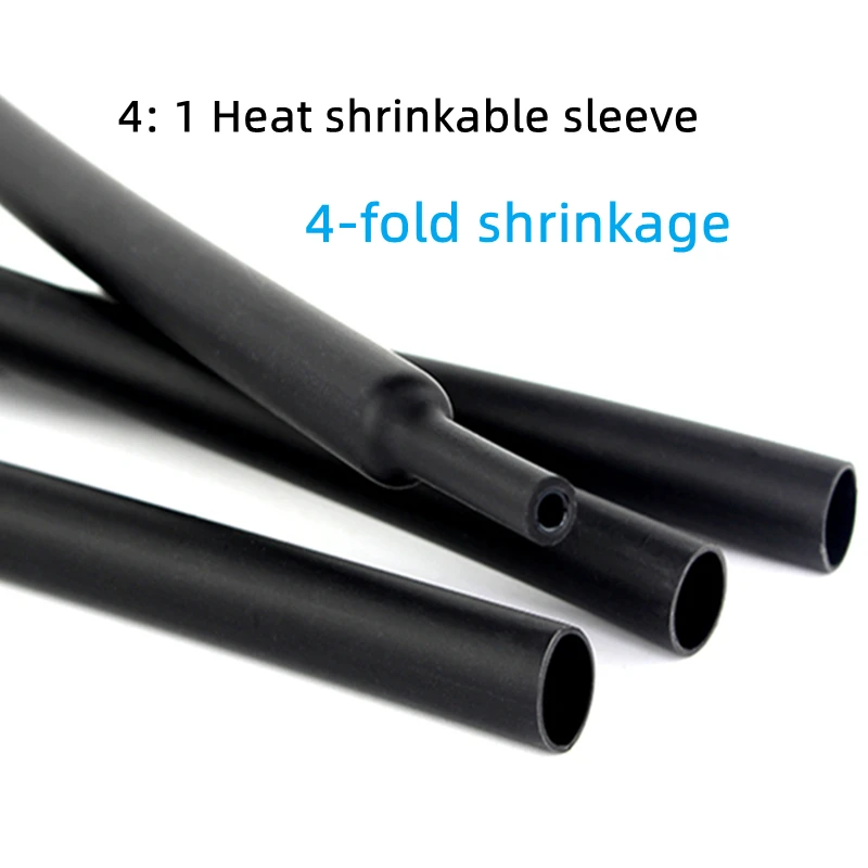 4:1 Heat Shrink Tube With Glue Thermoretractile Heat Shrinkable Tubing Dual Wall Heat Shrink Tubing 6 8 12 16 24 40 52 72
4:1 Heat Shrink Tube With Glue Thermoretractile Heat Shrinkable Tubing Dual Wall Heat Shrink Tubing 6 8 12 16 24 40 52 72
