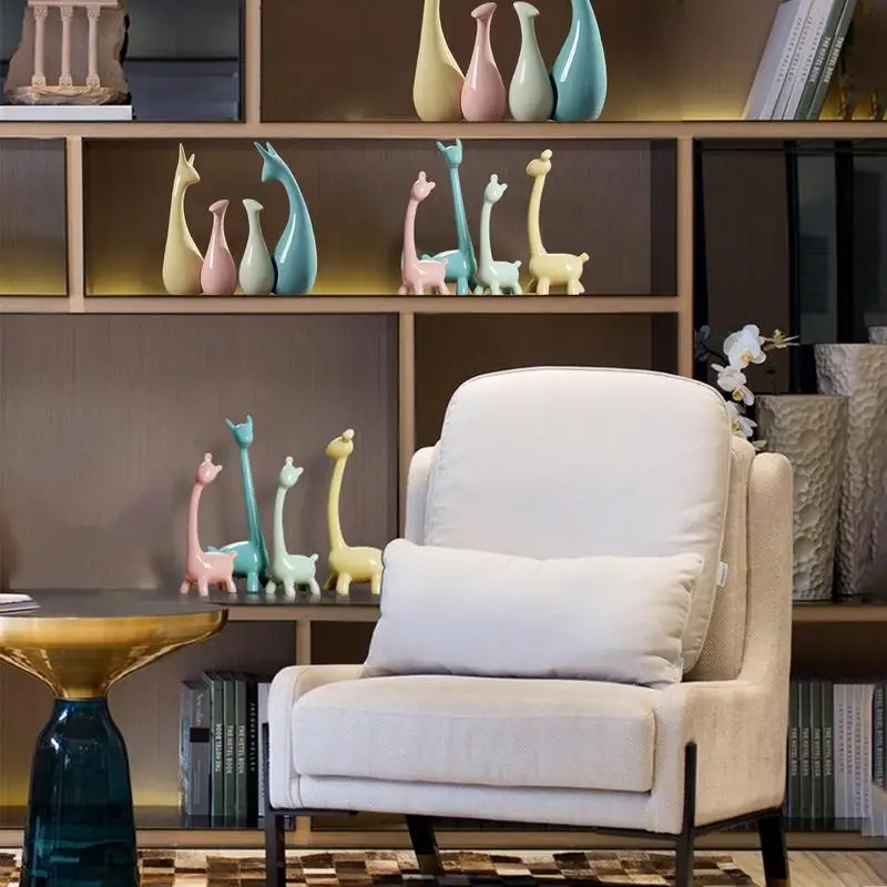 Animal Ceramic Figurines Animal Family Set 4pcs Collectible Ornaments Small Shelf Decor Animal Porcelain Figurines Decorations
Animal Ceramic Figurines Animal Family Set 4pcs Collectible Ornaments Small Shelf Decor Animal Porcelain Figurines Decorations