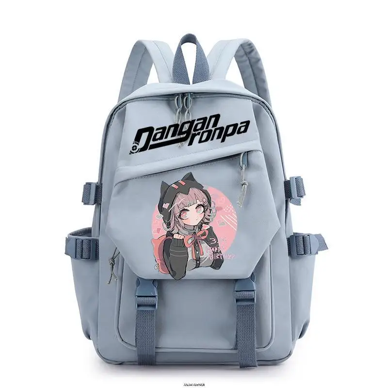 Школьный рюкзак Danganronpa Nanami ChiaKi милый школьный с принтом для подростков