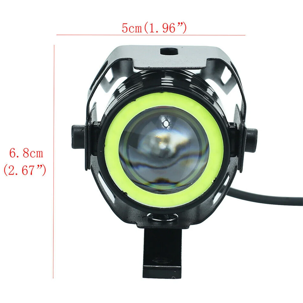 LED Headlights Scooter Lighting With Angel Eye For Motorcycle LED Auxiliary Headlamp Beam Lamp 12V-80V Aluminum
LED Headlights Scooter Lighting With Angel Eye For Motorcycle LED Auxiliary Headlamp Beam Lamp 12V-80V Aluminum