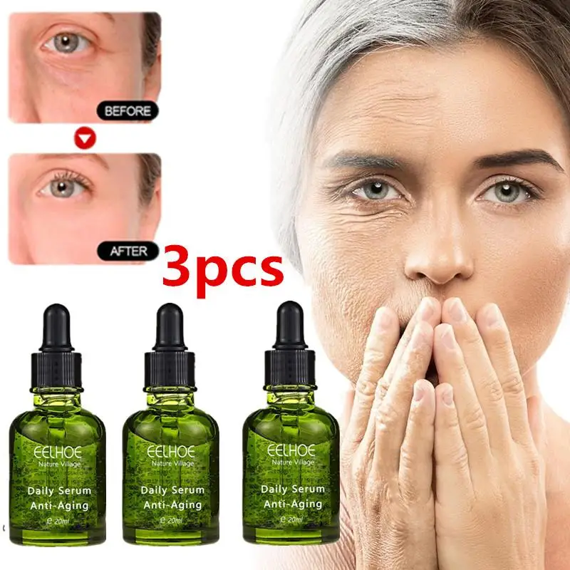 3pcs Instant Wrinkle Remover Face Serum Lifting Firming Fade Fine Lines Anti-aging Essence Whitening Brighten Nourish Skin Care
3pcs Instant Wrinkle Remover Face Serum Lifting Firming Fade Fine Lines Anti-aging Essence Whitening Brighten Nourish Skin Care