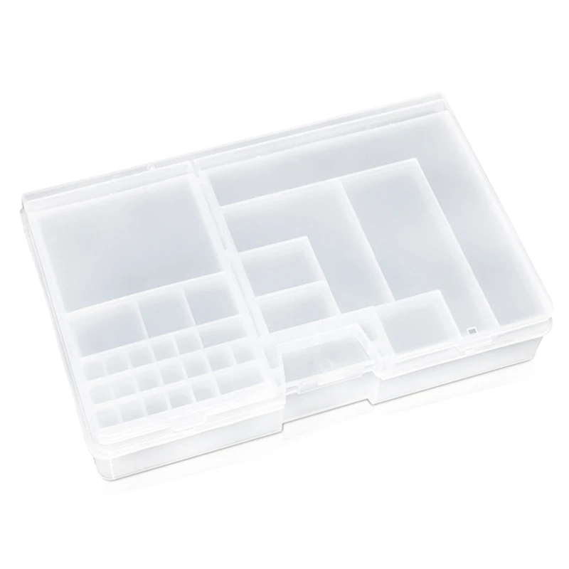 Multi Compartment Slots Cells Portable Tool Box Electronic Parts Screw Beads Ring Jewelry Plastic Storage Box Container
Multi Compartment Slots Cells Portable Tool Box Electronic Parts Screw Beads Ring Jewelry Plastic Storage Box Container