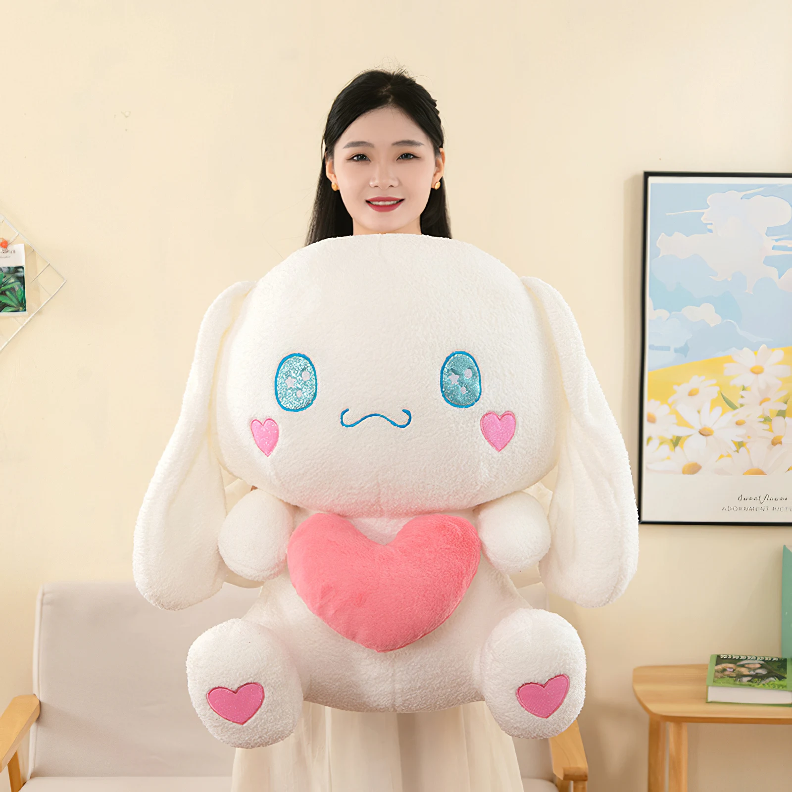 Новинка, милая плюшевая собака Sanrio в виде коричной собаки, плюшевая кукла, милая игрушка-плюшевая подушка, мягкая набивная подушка для девочек, подарок на день рождения, 60 см
Новинка, милая плюшевая собака Sanrio в виде коричной собаки, плюшевая кукла, милая игрушка-плюшевая подушка, мягкая набивная подушка для девочек, подарок на день рождения, 60 см