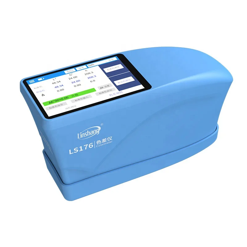 Linshang LS176 Color Spectrophotometer Colorimeter with 400~700nm Spectral Reflectance Curve Whiteness Yellowness 
Linshang LS176 Color Spectrophotometer Colorimeter with 400~700nm Spectral Reflectance Curve Whiteness Yellowness