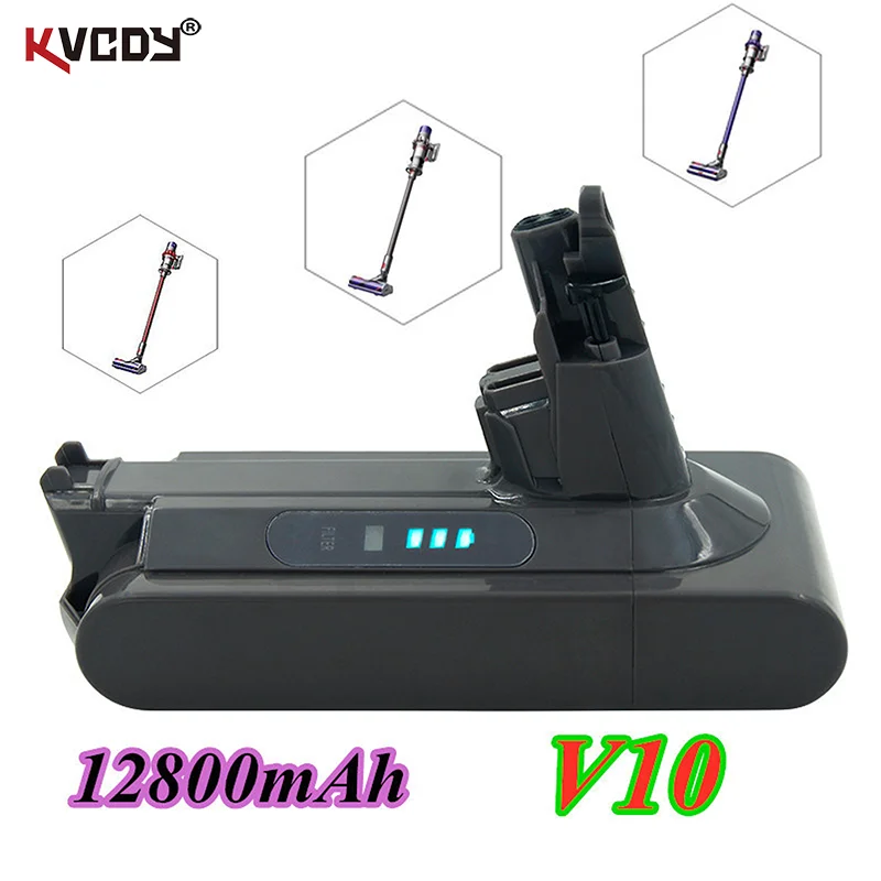25.2V 12.8AH Li-ion vacuum cleaner Rechargeable battery for Dyson V10 Absolute V10 Fluffy cyclone Motorhead SV12 Lithium Battery
25.2V 12.8AH Li-ion vacuum cleaner Rechargeable battery for Dyson V10 Absolute V10 Fluffy cyclone Motorhead SV12 Lithium Battery