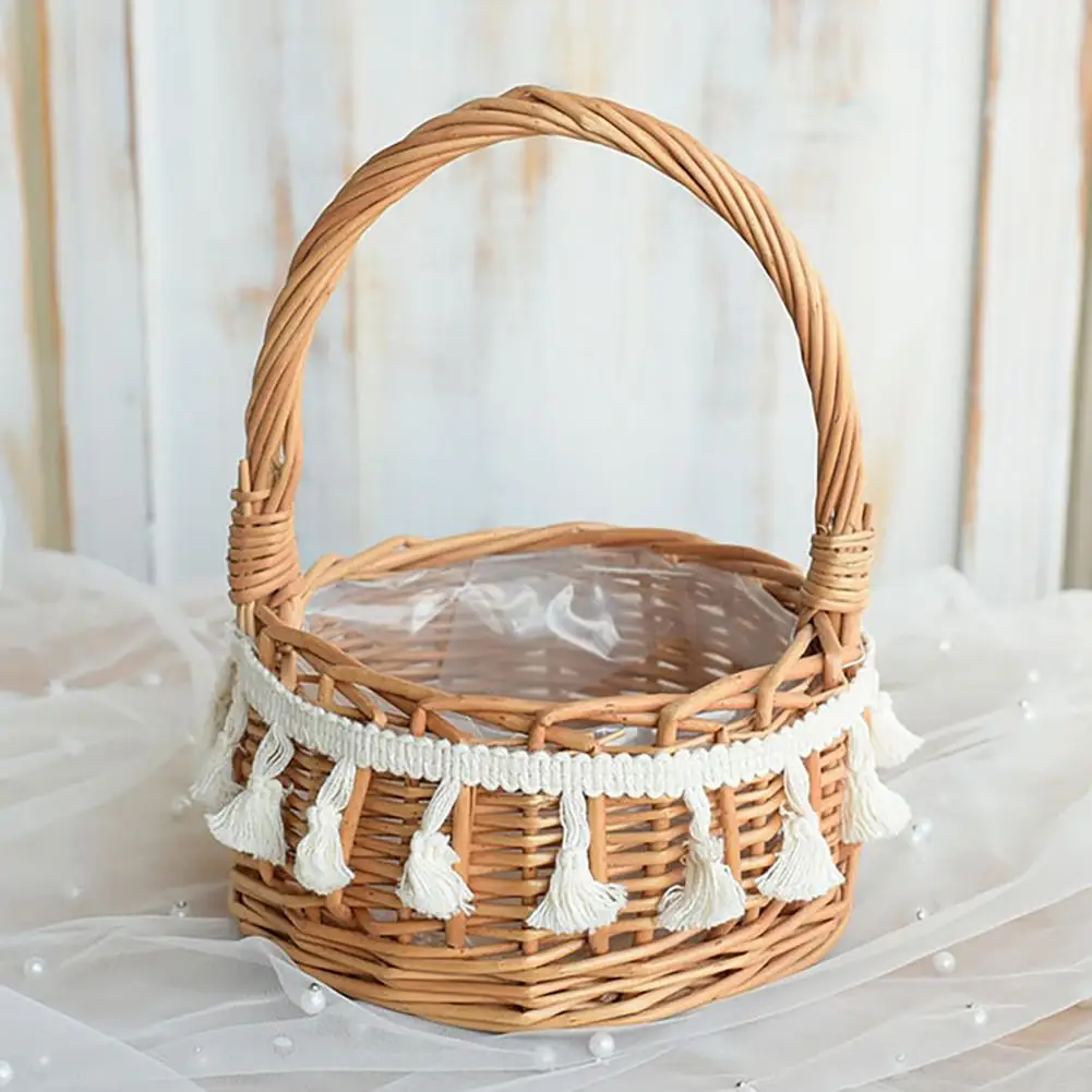 Design Use Storage Basket Daily Decorative Organizer Flower Rattan Flower Multifunctional Reusable Woven Tassels For Waterproof
Design Use Storage Basket Daily Decorative Organizer Flower Rattan Flower Multifunctional Reusable Woven Tassels For Waterproof