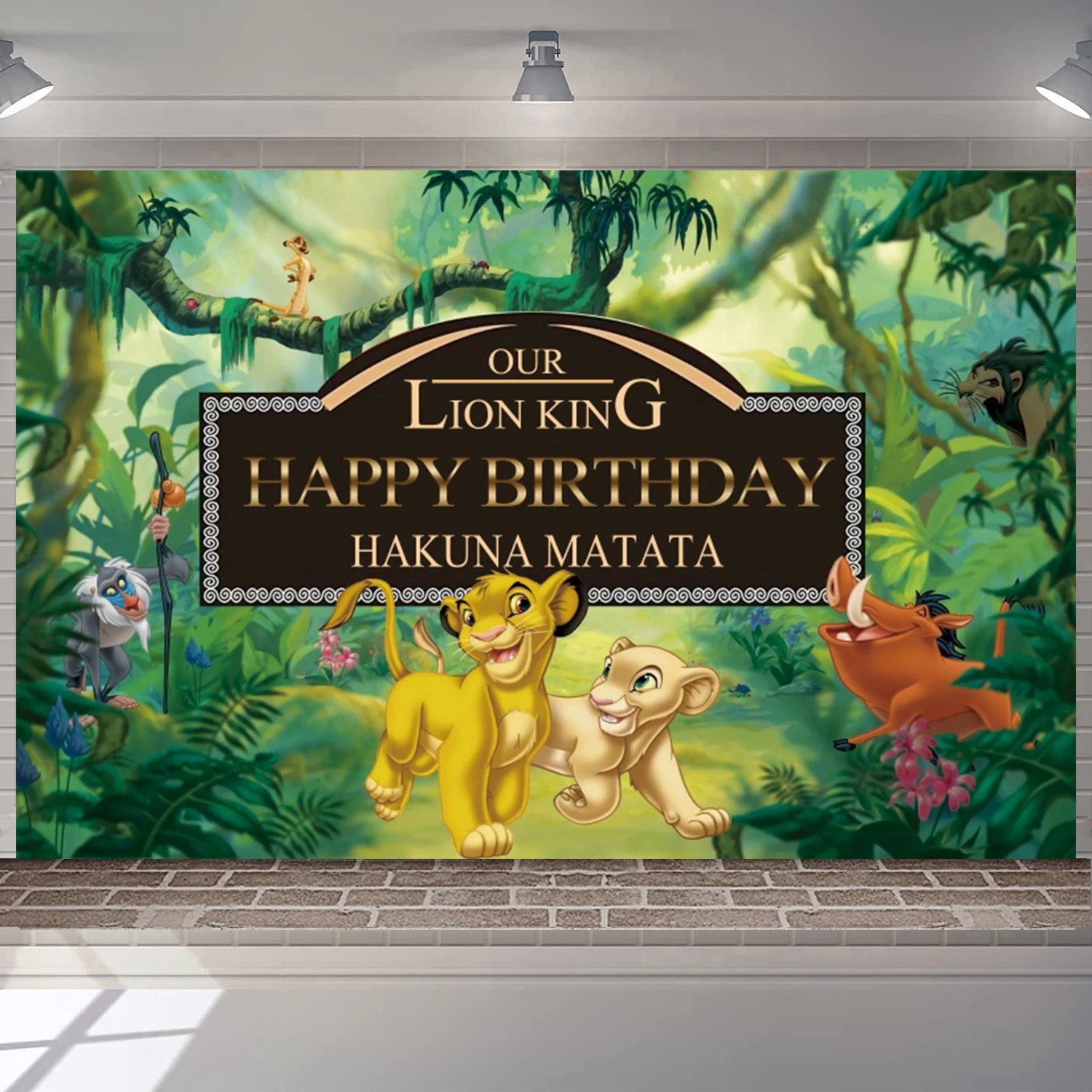 Animal Lion Backdrop Baby Show Newborn Boy Jungle Forest Happy Birthday Party Decoration Photography Backgrounds Photo Banner
Animal Lion Backdrop Baby Show Newborn Boy Jungle Forest Happy Birthday Party Decoration Photography Backgrounds Photo Banner