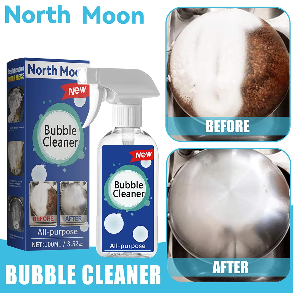 30/100ml Multifunctional Household Kitchen Cleaner All-Purpose Bubble Cleaner Best Natural Cleaning Product Safety Foam Cleaner
30/100ml Multifunctional Household Kitchen Cleaner All-Purpose Bubble Cleaner Best Natural Cleaning Product Safety Foam Cleaner