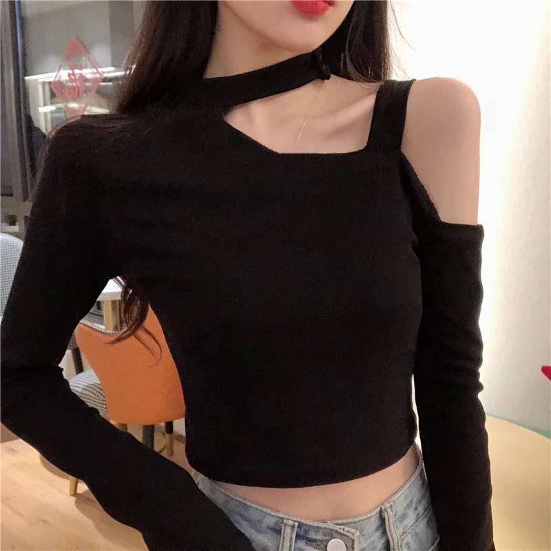 2023 Autumn Woman Fashion Crop Top Long Sleeve Skinny T Shirts Casual Streetwear Y2K Clothes Sexy Korean Bottoming Shirt Black
2023 Autumn Woman Fashion Crop Top Long Sleeve Skinny T Shirts Casual Streetwear Y2K Clothes Sexy Korean Bottoming Shirt Black