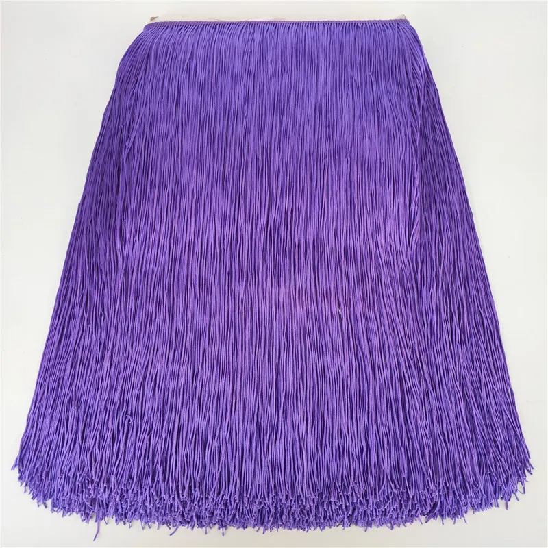 50cm Wide High Quality Purple Fringe Tassel Polyester Trim Lace DIY Decoration Dance Latin Lace Ribbon
50cm Wide High Quality Purple Fringe Tassel Polyester Trim Lace DIY Decoration Dance Latin Lace Ribbon