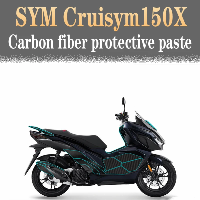 Motorcycle Tank Protector Sticker The whole car carbon fibre Protection Scratch Decal FOR SYM Cruisym150X 2021-2022
Motorcycle Tank Protector Sticker The whole car carbon fibre Protection Scratch Decal FOR SYM Cruisym150X 2021-2022