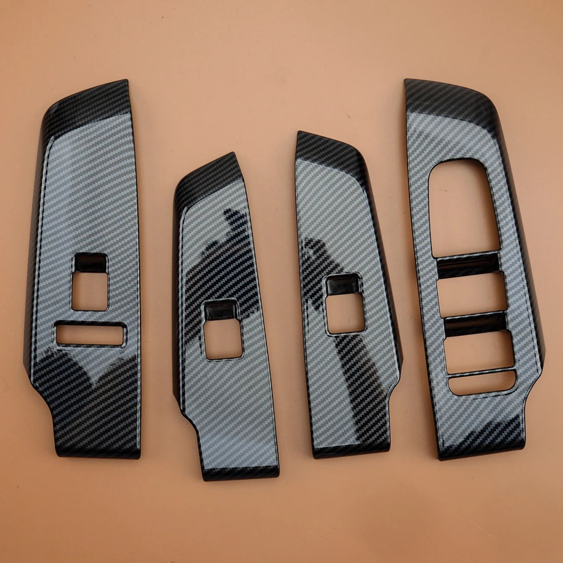 4Pcs Car Door Window Lift Switch Button Panel Trim Cover Frame Decor Carbon Fiber Style LHD Fit for Mitsubishi Outlander 2022+
4Pcs Car Door Window Lift Switch Button Panel Trim Cover Frame Decor Carbon Fiber Style LHD Fit for Mitsubishi Outlander 2022+