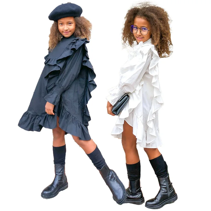 Korean Children's Clothing Baby Girls Ruffle Bottom Blouse White Dresses School Uniform Girl Lantern Sleeve Blouses Shirts for 8
Korean Children's Clothing Baby Girls Ruffle Bottom Blouse White Dresses School Uniform Girl Lantern Sleeve Blouses Shirts for 8